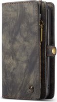 Caseme Luxe Wallet 2in1 Bookcase Hoesje - Geschikt voor Samsung Galaxy S9 Plus - Zwart