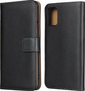 Mobigear Business Bookcase Hoesje - Geschikt voor Samsung Galaxy A41 - Gsm case - Zwart