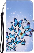 Xiaomi Mi 10 Pro Hoesje - Mobigear - Design Serie - Kunstlederen Bookcase - Butterfly - Hoesje Geschikt Voor Xiaomi Mi 10 Pro