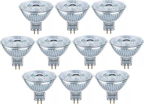 10 stuks LED MR16 2.6W/827 36º Niet dimbaar | bol.com