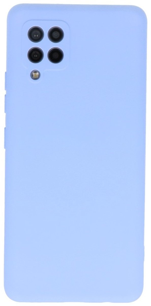 Lunso - Softcase hoes - Geschikt voor Samsung Galaxy A42 - Lavendel