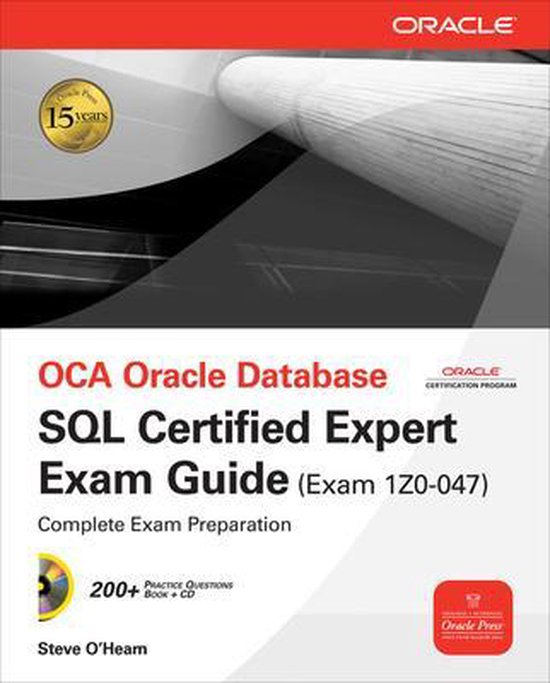 Oca Oracle Database Sql Certified Expert Exam Guide (Exam 1Z ... - cover