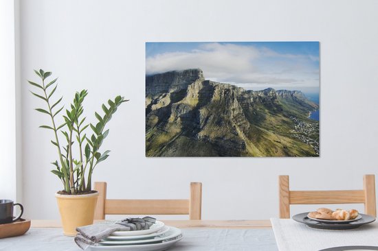 Table Mountain in Cape Town 60x40 cm - Tirage photo sur toile (Décoration murale salon / chambre)