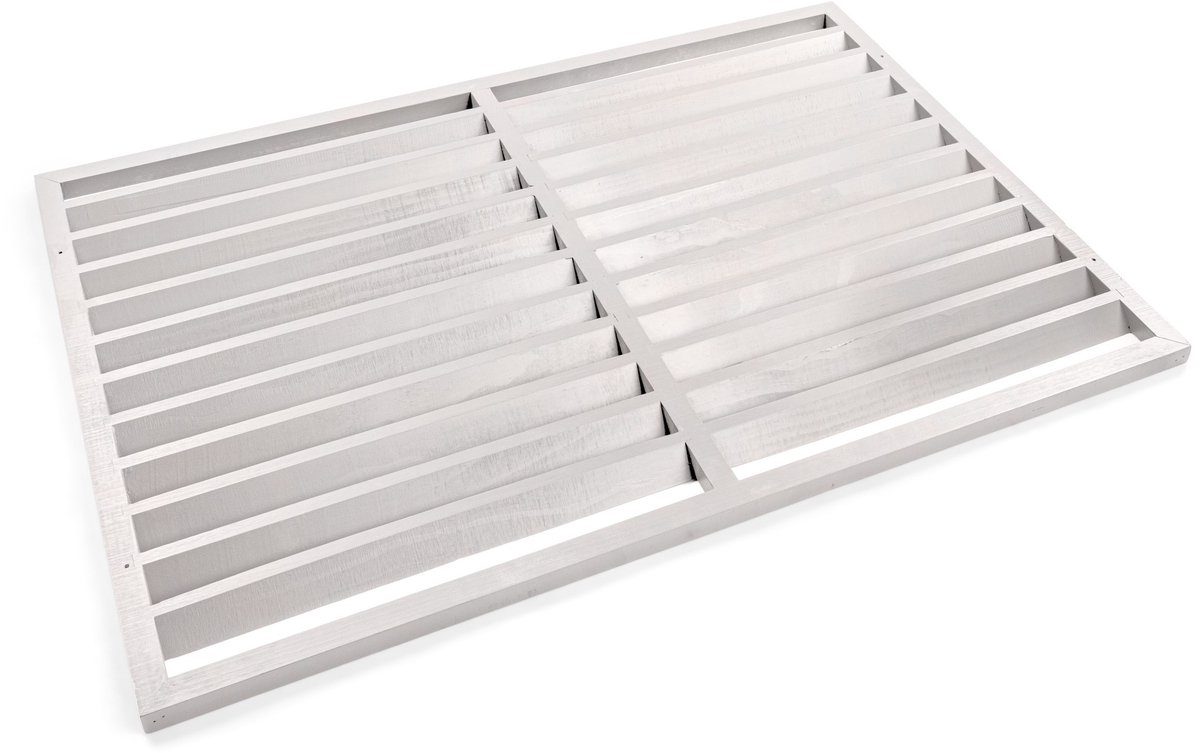Evolar Achterplaat voor Airco Omkasting Wit Wood Large
