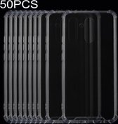 50 STUKS 0.75mm Airbag Ultradunne transparante TPU Case voor Huawei Mate 20 Lite