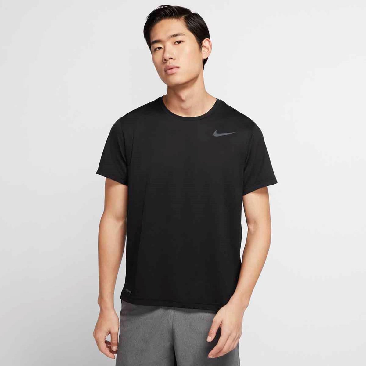 Nike Top S/S Hyper Dry Fitness Shirt Heren Maat XL