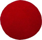 Beliani DEMRE - Vloerkleed - rood - polyester