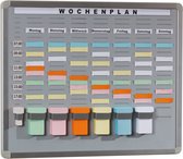 T-Kaart Planbord & Weekplanner 7+1 kolommen & 20 sleuven