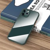 Voor iPhone 12/12 Pro ROCK Guard Pro-serie schokbestendige TPU + pc-beschermhoes (groen)