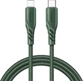 Mcdodo CA-8461 1,2 m 20 W USB-C / Type-C naar 8-pins PD snellaadgegevenskabel (cyaan)