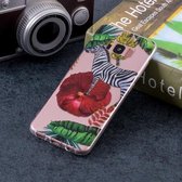 Zebrapatroon zachte TPU-hoes voor Galaxy S8