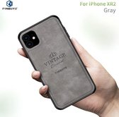 PINWUYO Schokbestendige waterdichte volledige dekking PC + TPU + huidbeschermhoes voor iPhone 11 (grijs)