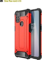 Voor OnePlus N10 Magic Armor TPU + PC combinatiehoes (rood)