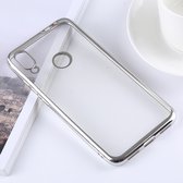 Mobigear Royal TPU Backcover Hoesje - Geschikt voor Xiaomi Redmi Note 7 - Transparant / Zilver