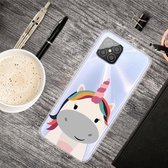 Voor Huawei Nova 8 SE Gekleurde tekening Clear TPU beschermhoesjes (Fat Unicorn)