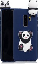Voor Galaxy S9 + 3D Cartoon patroon schokbestendig TPU beschermhoes (Panda)