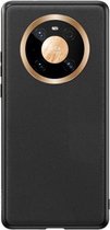 Voor Huawei Mate 40 ROCK Volledige dekking Schokbestendige pc + TPU + PU beschermhoes (zwart)