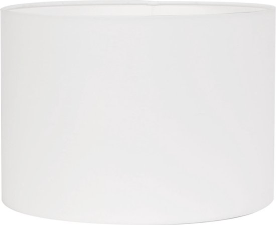 Light & Living Shade cylindre POLYCOTTON 50-50-38 cm - blanc
