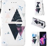 Leren beschermhoes voor Galaxy Note9 (Trigonal Marble)