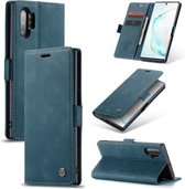 CaseMe-013 multifunctionele horizontale flip lederen tas met kaartsleuf en houder en portemonnee voor Galaxy Note 10+ (blauw)