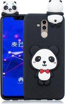 Voor Huawei Mate 20 Lite 3D Cartoon Pattern Shockproof TPU beschermhoes (Red Bow Panda)