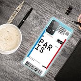 Voor Samsung Galaxy A32 5G Boarding Pass Series TPU telefoon beschermhoes (Parijs)