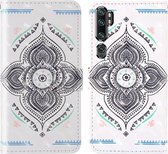 Voor Xiaomi Mi Note 10 / Note 10 Pro 3D-schilderij Gekleurd tekeningpatroon Horizontaal Flip TPU + PU-lederen hoes met houder & kaartsleuven & portemonnee & lanyard (tol)