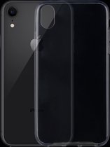 TPU Ultradunne transparante hoes voor iPhone XR (transparant)