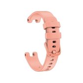 Voor Garmin Lily siliconen vervangende horlogeband (roze)
