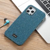 Mutural glanzende doek + TPU + pc-beschermhoes voor iPhone 12/12 Pro (groen)