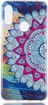 Kleurrijke Sun Flower Pattern Noctilucent TPU Soft Case voor Geschikt voor Xiaomi Redmi Note 7