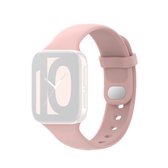 Voor OPPO horloge 46 mm Vervang siliconen band (roze zand)