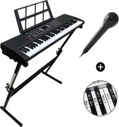 PIXMY - Piano Keyboard MP20 - Voor Kinderen - 61Keys - Digitale Piano - Keyboard Piano - Elektrische Piano - Elektronisch Orgel