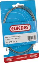 Schakel binnenkabel Elvedes 2250mm RVS slick ø1,1mm Shimano / Sram N-nippel (op kaart)