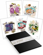 HARRY POTTER - Set de 10 lithographies '36x28'