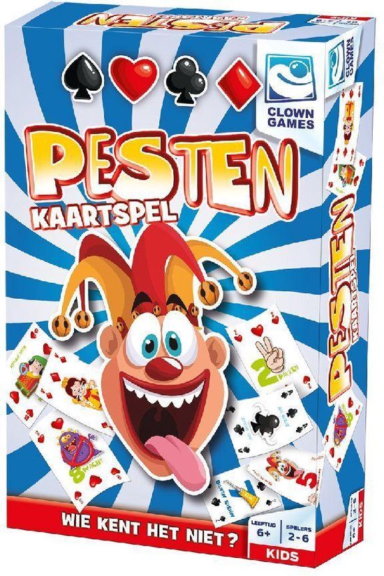 Afbeelding van het spel Clown Games Pesten Kaartspel