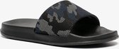 Kinder teenslippers camouflage - Blauw - Maat 31