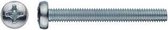 Reca Metaalschroef VZ LK PH3DIN7985 6x60mm 100 Stuks
