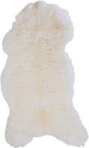 Witte Schapenvacht M (95x55cm) NORDSKINS - Vloerkleed - Dierenvellen - 100% Echt - Schapenvacht