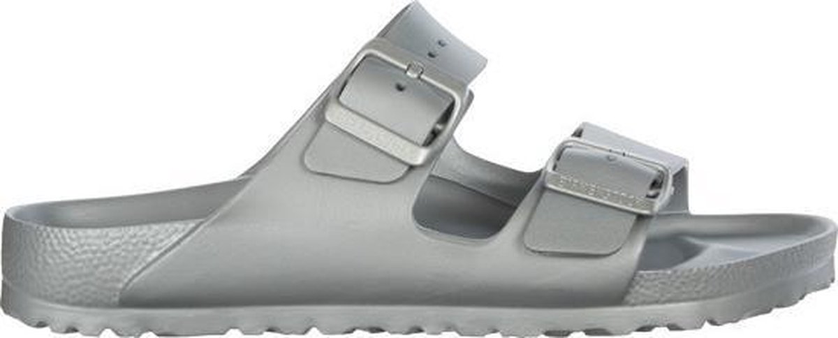 Birkenstock Arizona EVA Heren Slippers Metallic Regular-fit EVA Zilver