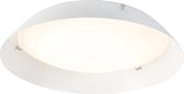 QAZQA bjorn - Moderne LED Plafondlamp - 1 lichts - Ø 30 cm - Wit - Hal / Vide,Garage / Kelder,Kantoor / Werkkamer
