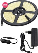 Lagiba 12V LED strip set - 200 cm - 3000K - 9.6 Watt