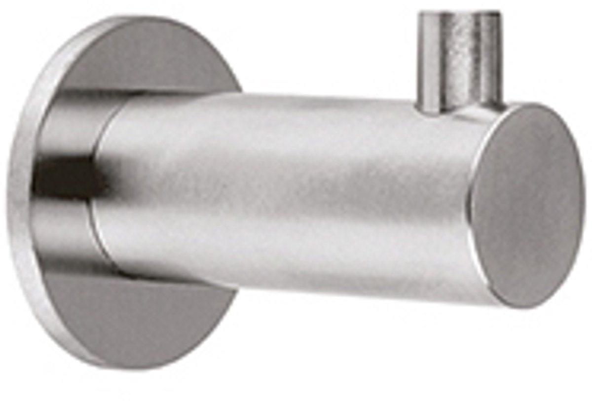 Jashaak op rozet 19mm RVS