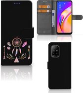 Smartphone Hoesje OPPO Reno5 Z | A94 5G Book Style Case Boho Dreamcatcher