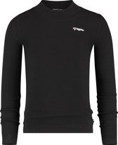 Vingino Basic Longsleeve Meisjes T-shirt - Deep Black - Maat 110