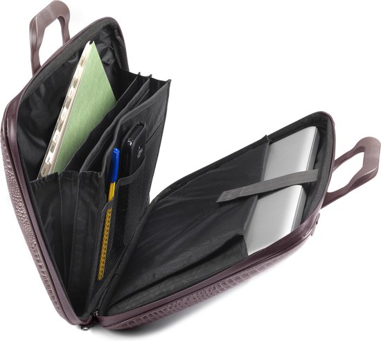 Bombata Shiny Cocco 15.6 pouces sac pour ordinateur portable bordeaux