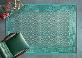 Flycarpets Adrasos Vintage Vloerkleed - 120x180cm - Turquoise