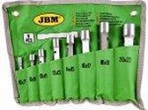 JBM Tools | SET VAN PIJPMOERSLEUTELS, 8-DELIG