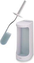 Joseph Joseph Badkamer Flex Smart Plus Toiletborstel - Incl. Houder - Creme/licht blauw