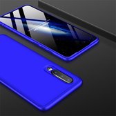 GKK Three Stage Splicing Full Coverage PC Case voor Huawei P30 (blauw)